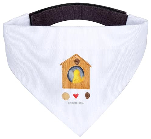 Mr. & Mrs. Panda Hundehalstuch S Vogel Haus - Geschenk, Hunde, Zuhause, Lustige Sprüche, Tuch, Castle, Wohnung, Halstuch, Kleine, Vogelhaus