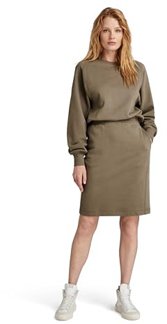 G-STAR Para Mujer Vestido Sudadera Ventilation, Verde (dk Shamrock D24505-D562-7159), S