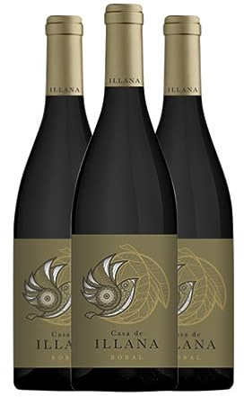 Casa de Illana Vino de Parcela Bobal Crianza 75 cl Vino tinto (Caja de 3 Botellas de 75 cl)