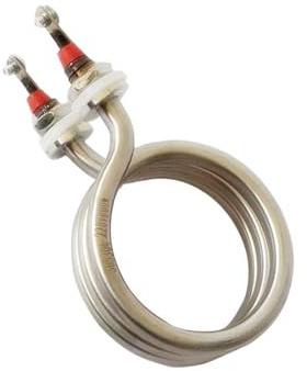QCUXLRND 220v Water Heating Element Spiral Heater Stainless Steel Immersion Water Heater 600w/800w/1200w/2300w cuicui (Color : Size, Size : 220v 800w)