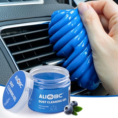 ALIOBC 160g Auto Reinigungsgel für den Innenraum, Auto Reinigung Gel, Reinigungsgel Auto für den Innenraum, Reinigungsgel Universal Staubreiniger, für Auto, Laptop, Drucker, Kameras, Fernbedienung