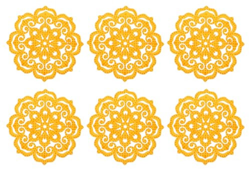 QUARKZMAN 10 Piezas Desodorante de Pantalla de Urinario, Pastillas de Urinario con Fragancia Anti-Salpicaduras Protección contra Olores Alfombrillas de Urinario para Inodoros, Baños, Naranja