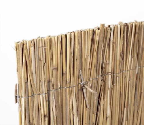 Mugar - Bambú Natural en Rollos | Vallas de Ocultación Total para Jardín | Fácil de Instalar | Ecológico | 2x5 Ocultación Total