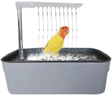 Vogel Badehaus Badewanne Wellensittich Badewanne, USB Betriebene Bath Fountain, Vögel Automatische Badewanne, Vogelbadewanne, Wellensittich Dusche, Vogeldusche Mit Zirkulierendem Wasser