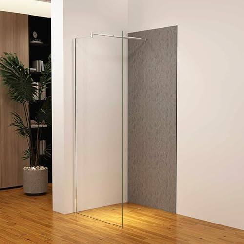Aica Sanitär Duschrückwände Duschrückwand Wandverkleidung Premium Aluverbundplatte 3mm Alu-Verbundplatte,H210cm