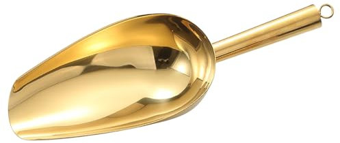Pocoiau des Cuillères À Glace Polyvalent avec des Ustensiles Cuisine À Base Plate pour Une Cuillère Efficace en Milieu Commercial Résistant Rouille