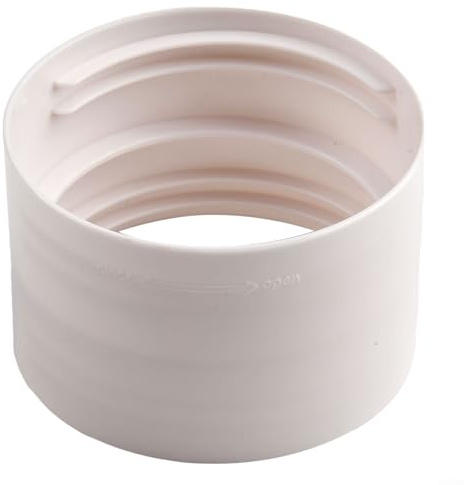 Conector de manguera de escape de 100 mm de repuesto para aire acondicionado portátil, soporta conexiones de manguera roscadas en sentido horario y antihorario