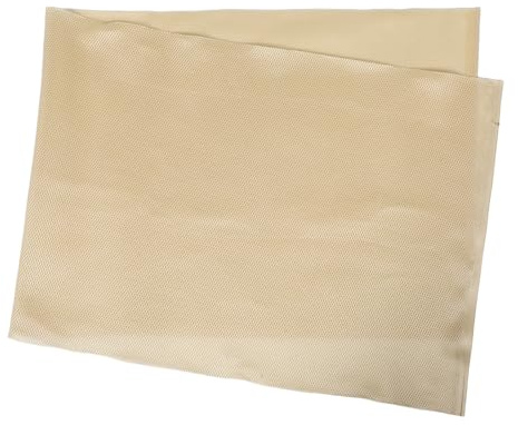 Zerodeko Cubierta Antipolvo para Altavoz de Algodón Beige 155X56 CM Paño para Altavoces de Audio Doméstico Tela Protectora para Rejilla de Altavoz Compatible Subwoofer Malla para