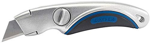 Draper TK219 Fixed Blade Trimming Knife, Blue