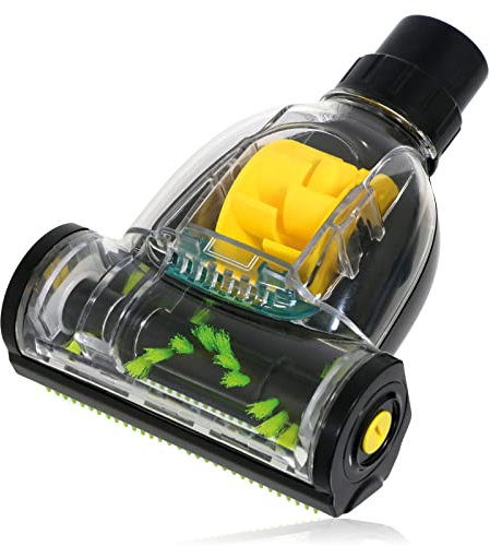 SPARES2GO Pet Hair & Dirt Removal Mini Turbo Floor Brush Tool for Shark Vacuum Cleaner (32mm / 35mm)