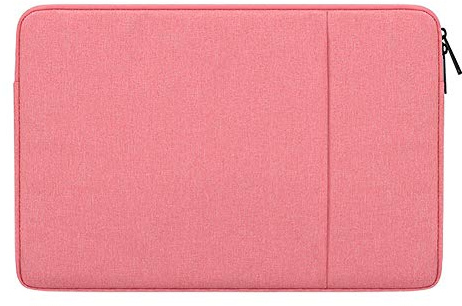 HONGBI 11-15.6 Pollici Borsa per Computer Portatile/Costodia per Accessori Elettronici for Laptop/Ultrabook/Notebook/Netbook/MacBook Pink 11