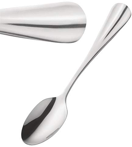 Cuillères à Moka pour Restaurant en Inox Baguette Lot de 12 Amefa