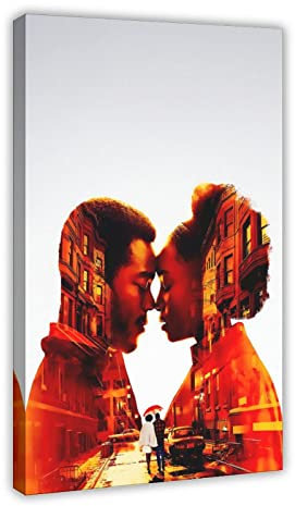 HDTS Affiche Movie If Beale Street Could Talk sur toile pour chambre à coucher, paysage sportif, décoration de bureau, cadre cadeau : 50 x 75 cm