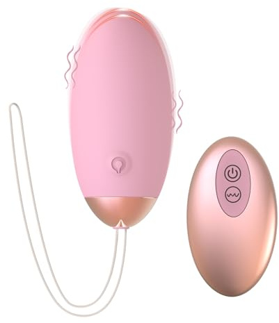COREXPOWER Wearable Vibrator for Women, Wireless Remote Control Adult Toy, Mini Egg Vibrator Bullet with 10 Vibration Modes, Small Pink Discreet G-Spot Clit Stimulator, Waterproof Portable Panty Vibe