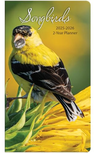 Turner Photographic Songbirds 2025 Photo 2-Year Pocket Planner - Pf (25998961007)