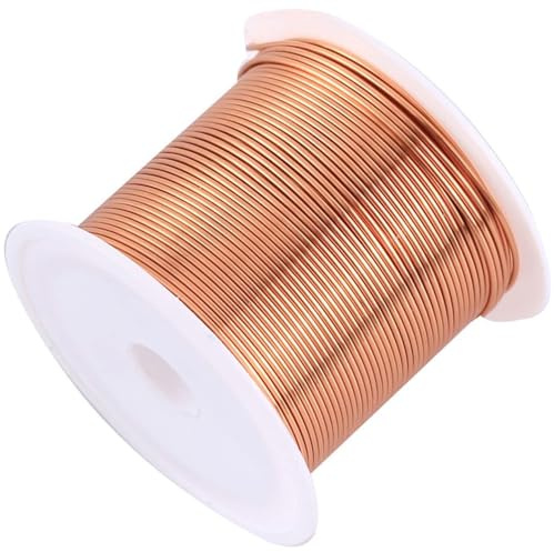 SKYPRO Kupferdraht, 0,8 mm, 50 g, Emaillierter Magnetdraht, Wickeldraht, Bronze