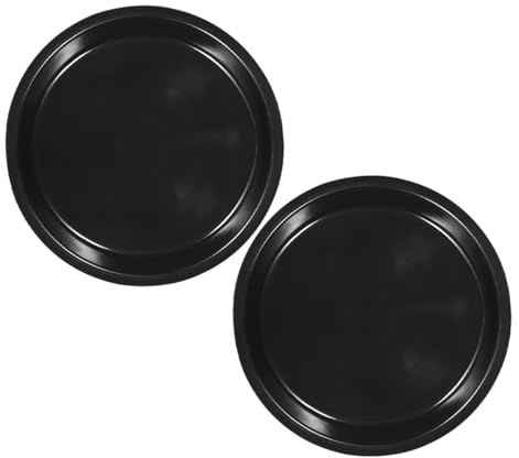 CIYODO 2pezzi Vassoio per Piante Sottovaso per Raccolta Acqua Vasi Rotondi per Piante da Interno Sottovaso per Bonsai Contenitore per Vasi