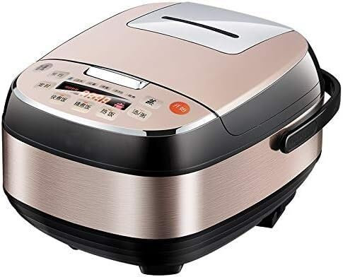 Cuiseur à riz, Cuiseur à riz électrique de grande capacité 6l, appareil de cuisine entièrement automatique portatif for la cuisson de la soupe au riz, multicuiseur intelligent Cuiseur à riz,