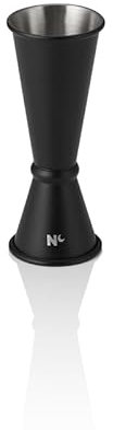 Jigger Japanese Style Nocturn, 2,5/5 cl, Ø 4,5 cm, Höhe 11 cm, schwarz matt, Chromnickelstahl 18/10