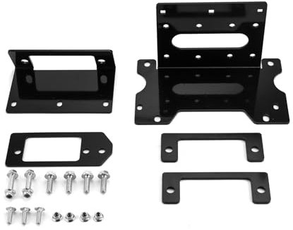 WeiSen Winch Mounting Bracket Plate Compatible with Polaris Ranger XD 1500 Premium / 1500 Northstar Edition 2024-2025