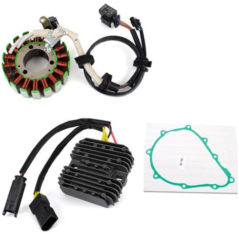 DWOGCEBX Statorspulen-Dichtungsregler-Gleichrichterkit kompatibel mit G310 G310R K03 G310 G310GS K02 Modelle 2016-2023 Teile 12311540515 61148559626 11138562768