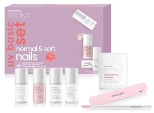 alessandro Striplac Uv Basic Set + Colour Normal & Soft Nails