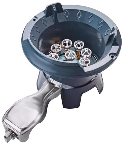 20-kW-Gaskocher Für Camping Und Grillen, Propangasbrenner Mit Flammenausfallschutz, Ideal Für Camping, Grillpartys, Fischgerichte Und Heimbrauen