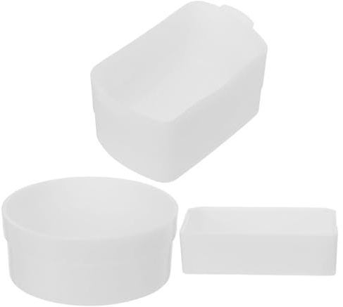 DOITOOL Lot de 3 Diffuseurs de Lumière Douce pour Flash Cobra, Boîte à Lumière en Plastique Blanc Compatible Tt600/tt685/v850/v860/it30pro, Accessoire Photo pour Éclairage Studio