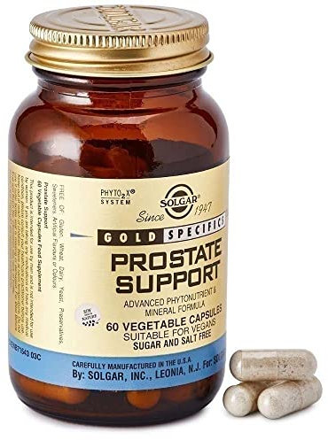 Solgar Gold Specifics Prostate Support Cápsulas Vegetales, Envase de 60