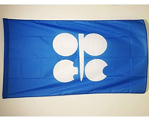 BANDIERA ORGANIZZAZIONE DEI PAESI ESPORTATORI DI PETROLIO 150x90cm - BANDIERA OPEC 90 x 150 cm foro per asta - AZ FLAG