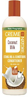Crème Of Nature Coconut Milk Conditioner, 12 oz, vit, 355 ml