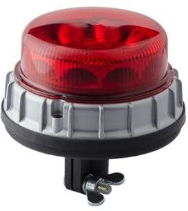 HELLA 2XD 011 557-221 LED-Luz de aviso, de destellos - K-LED 2.0 R - 12/24V - rojo - montaje exterior/Tubuladura