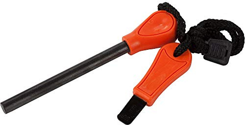 Regatta Fire Starter Magnesium Alloy Starter Kit, Amber Glow/Black