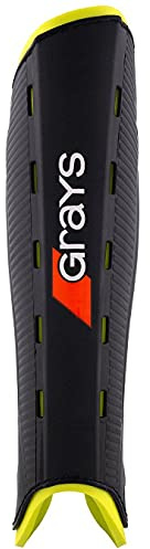 Grays G600 Hockey Schienbeinschoner, Schwarz/Silber (2017/18)