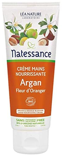 Natessance Crème Mains Nourrissante Argan Fleur d'Oranger 75 ml