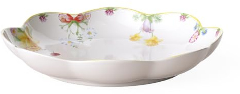 Villeroy & Boch Spring Awakening Tazón Grande, Porcelana, Fuente (L), Multicolor, Amarillo/Verde/Rojo,30 cm