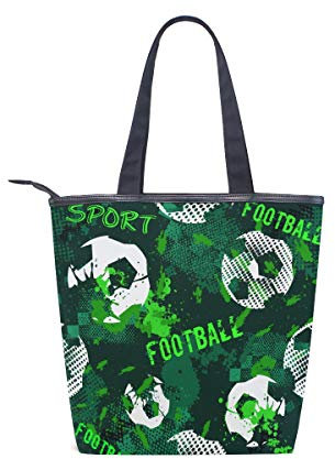 BKEOY Große Handtasche/Schultertasche/Sporttasche mit abstraktem Muster, mit Reißverschluss