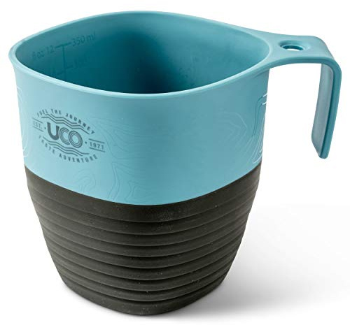 UCO Collapsible Camp Cup for Camping, Backpacking, and Hiking, 12 Ounces