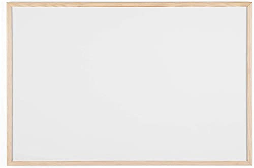 KAV 300 x 400 mm, nicht magnetisch, trocken abwischbar, perfekt trocken abwischbar, Whiteboard, Pinnwand, Memoboard, Wochenplaner, Nachrichten, Planung, Wand-Pinnwand für Büro, Schule, mit Marker