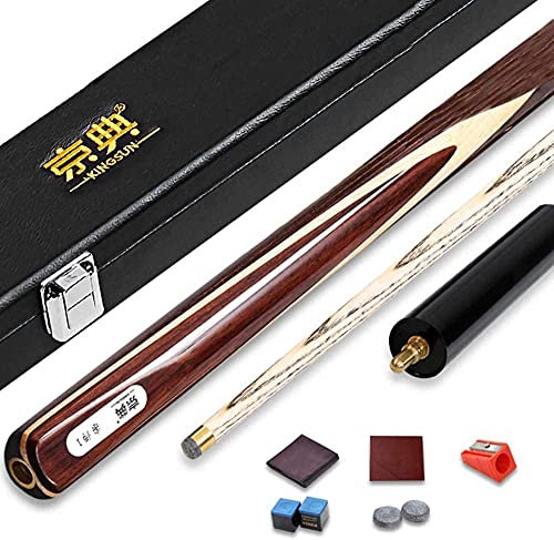 Billard Pool Queues Professionelle Billard Pool Stick Pool Queue 57 Zoll Pool Queue Stick, Hartholz Kanadischer Ahorn Professioneller Billard Pool Queue Stick 17-19 Oz Pool Stick GCSQF210830(Color:B;S