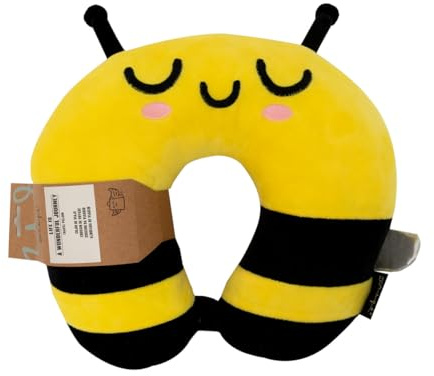 Mr. Wonderful - Reisekissen – Reisekissen für Kinder – Bee, Mehrfarbig, Estandar