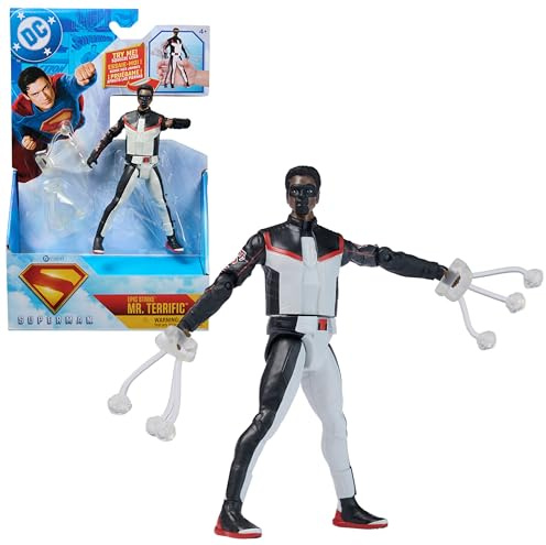 DC Comics, SUPERMAN, Green Lantern, Epic Strike Action Figure, 15-cm Tall, Authentic Movie Styling, Includes 2 Accessories, Kids’ Toys for Boys and Girls Aged 4 and Up