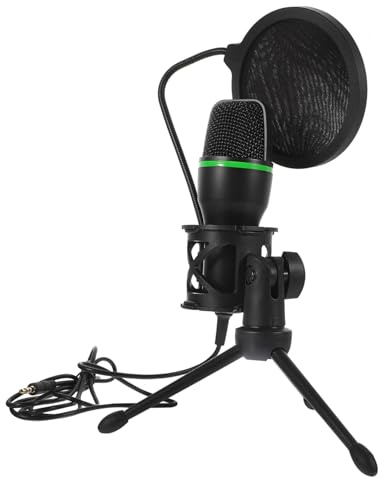 Parliky Mikrofon Aufnahme und Rauschunterdrückung Omnidirektionaler Professionelles USB Satz mit Metall und Kunststoffgehäuse für Zufällige Farbe Gaming Live Übertragungen und Vorträge