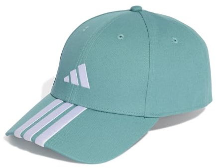 Adidas Unisex - Adulto Bball 3S cap New Logo, Powder Teal/White, S