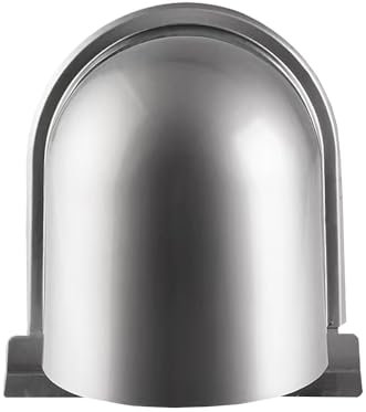 HZEPDVT 201 Pintura for Hornear de Acero Inoxidable Engrosada Ventilación Tipo U Tapa de Escape de Alta Temperatura La ventilación de Escape Transpirable no es fácil de deformar 1 Pieza(150mm(6in))