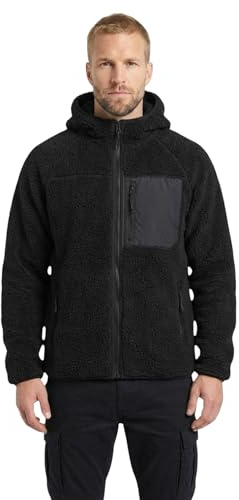 Brandit Teddyfleece Work Jacket 15Y, Color: black, Size: L