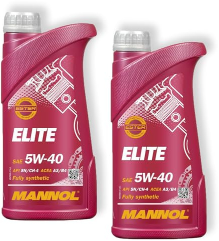 MANNOL Elite 5W-40 API SN/CF Motorenöl, 1 Liter