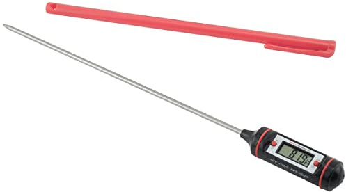 General Tools Digital Lab Thermometer with 8-Inch Stainless Steel Probe (DT310LAB)