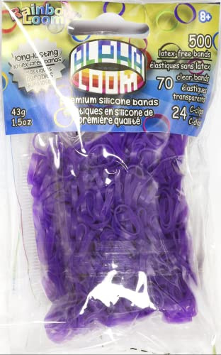 Rainbow Looms s 494 B0234 lila Alpha-Bänder