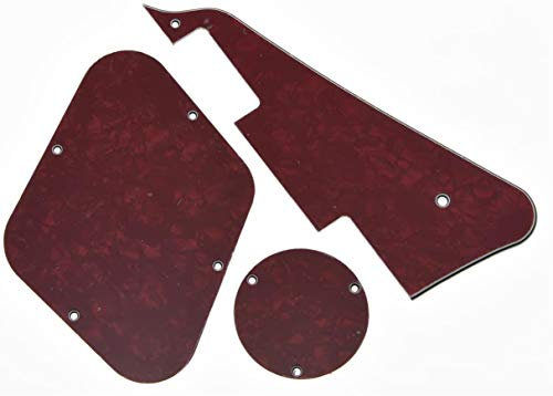 Dopro 3-lagige LP Pickguard und Rückplatte Schalterplatte für Gibson Les Paul
